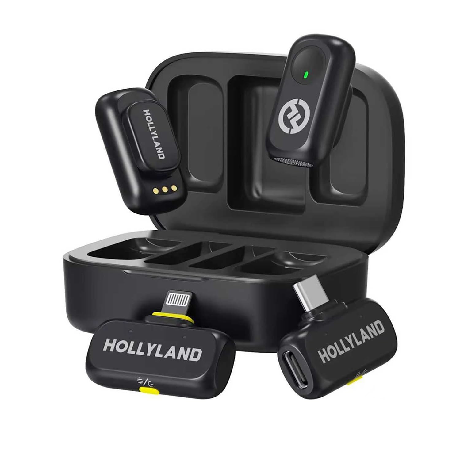 Amazon.com: Hollyland Lark A1 Wireless Mini Microphone for iPhone